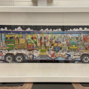 Charles Fazzino, D Pop Art "The Fazzino Ride" through New York City