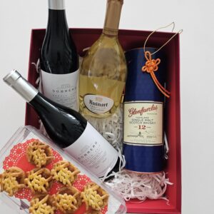Barolo Ruinart Glenfarclas "Huat" Cookies Mandarins
