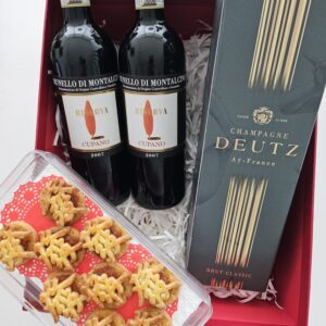Riserva Brunello Champagne "Huat" Cookies  Mandarins