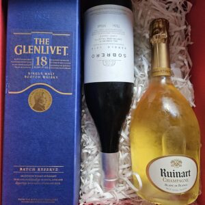18 Years Glenlivet Barolo Ruinart Champagne